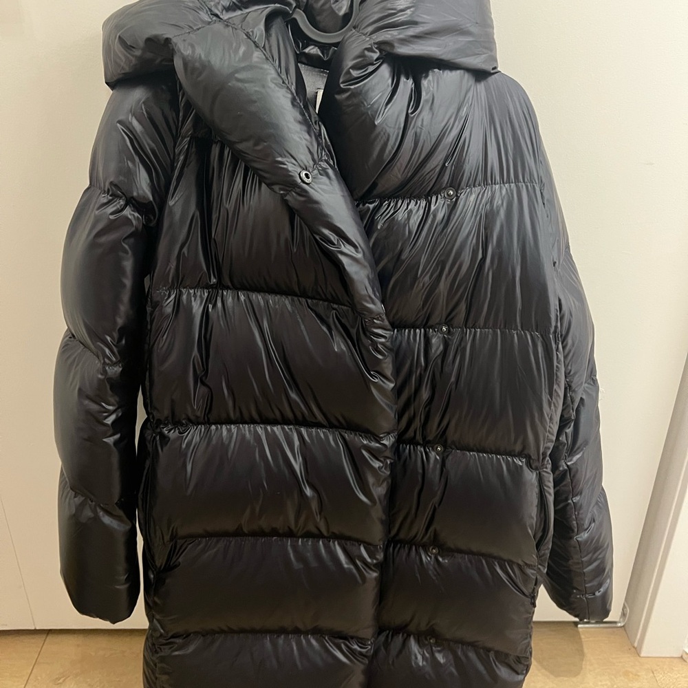 Babaton Black Puffer Jacket